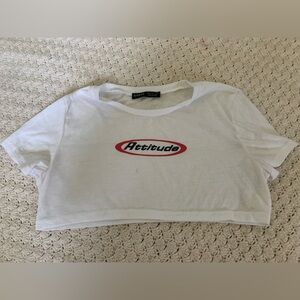 Attitude crop top